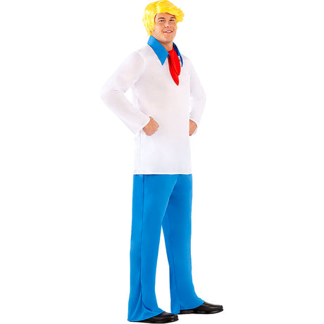 Disfraz de Fred Jones de Scooby-Doo para hombre Perfil