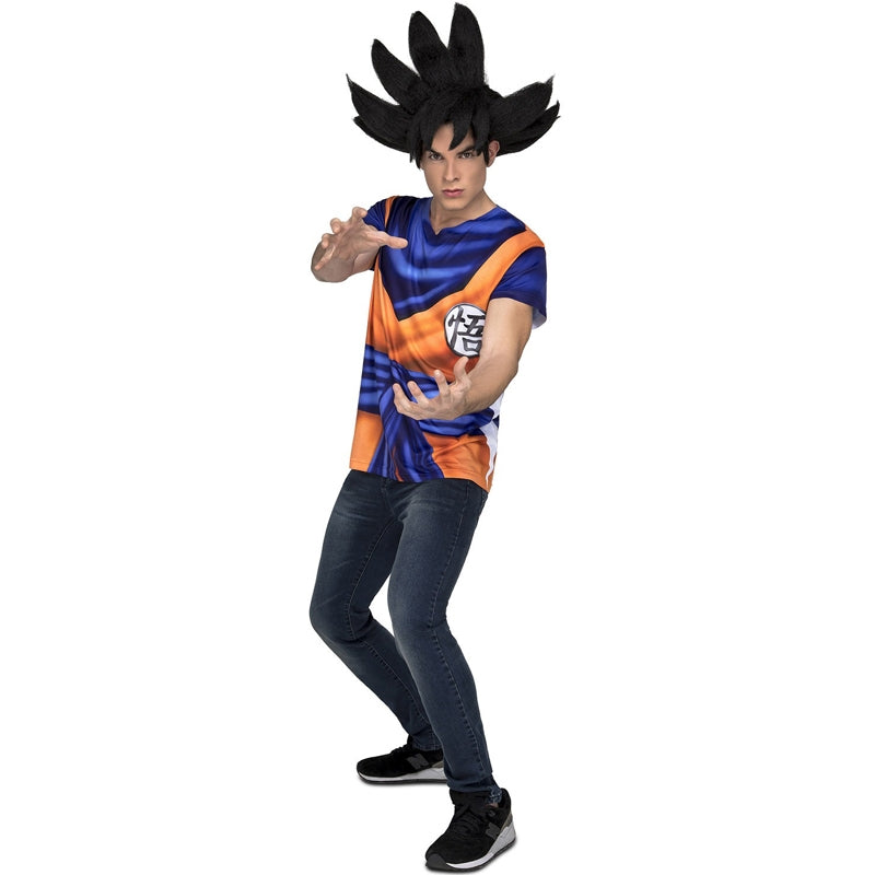 Camiseta Disfraz Goku bola de dragon adulto