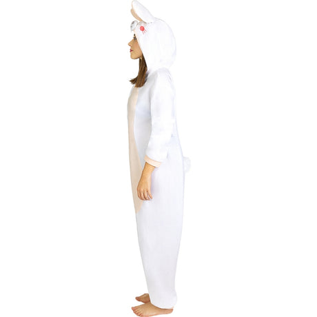 Disfraz de Conejo onesie adulto unisex Perfil