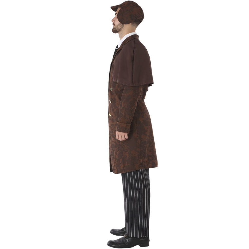 Disfraz de Detective Sherlock Holmes para hombre perfil