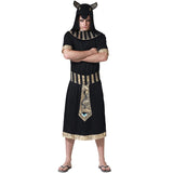 Disfraz de Egipcio negro Anubis para hombre