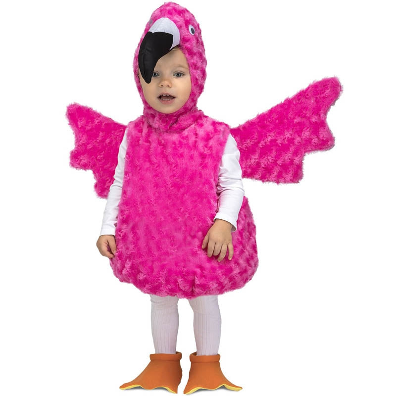 Disfraz de Flamenco Rosa peluche infantil