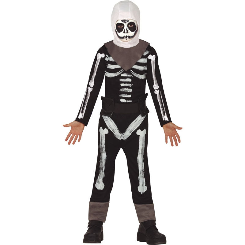 Disfraz de Fortnite Skull Trooper para niño