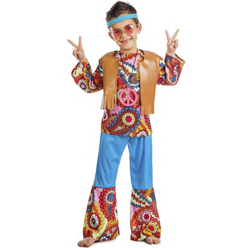 Disfraz de Hippie Happy para niño