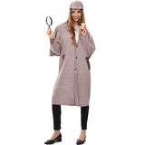 Disfraz de Investigador Sherlock Holmes adulto unisex Mujer