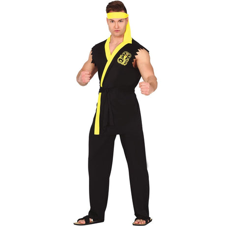 Disfraz de Karateca Cobra Kai para hombre