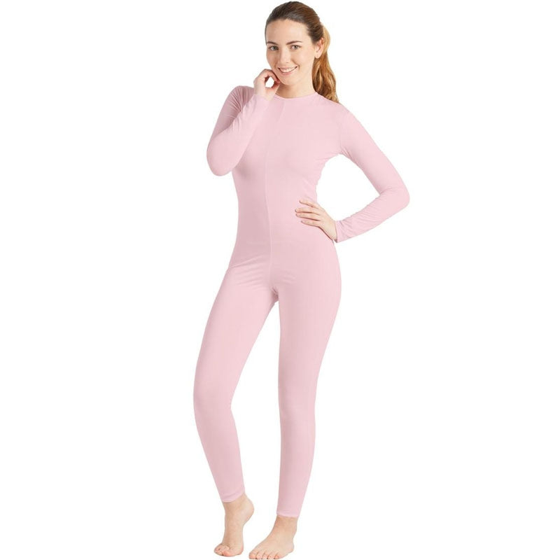 Disfraz de Maillot rosa spandex para mujer