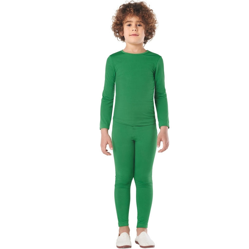 Disfraz de Maillot Verde 2 piezas para niño