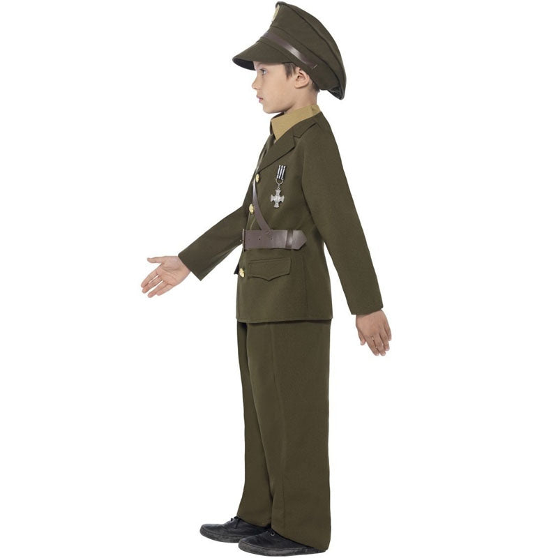 Disfraz de Militar Oficial para niño perfil