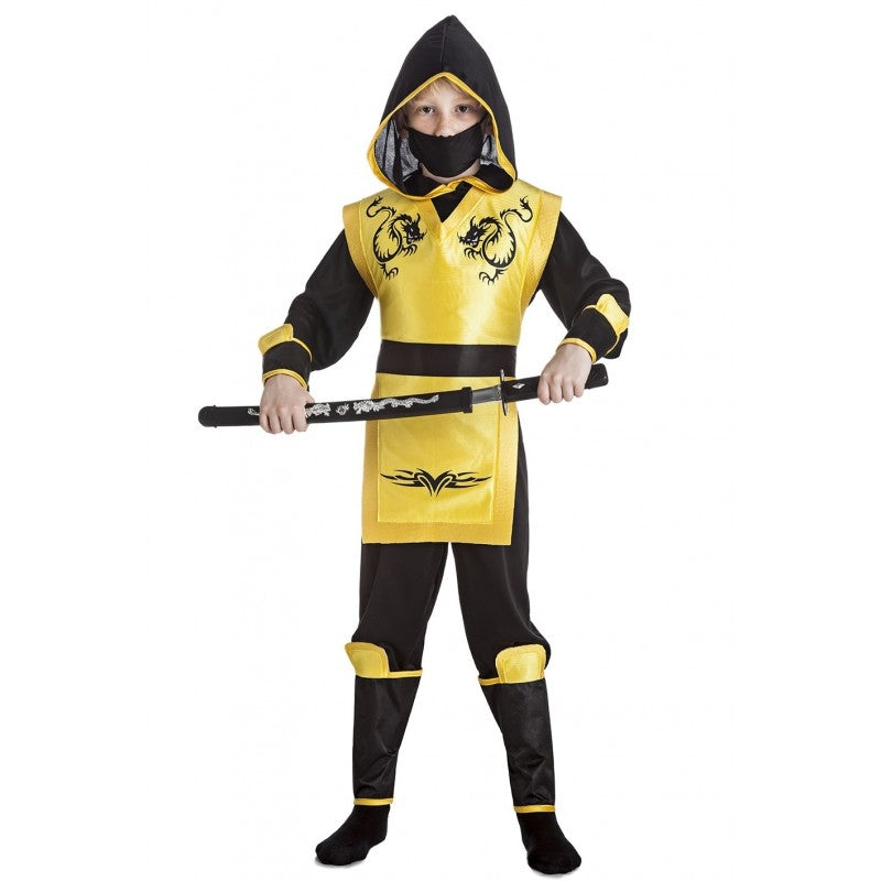 Disfraz de Ninja Amarillo para niño