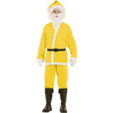 Disfraz de Papá Noel Amarillo para adulto