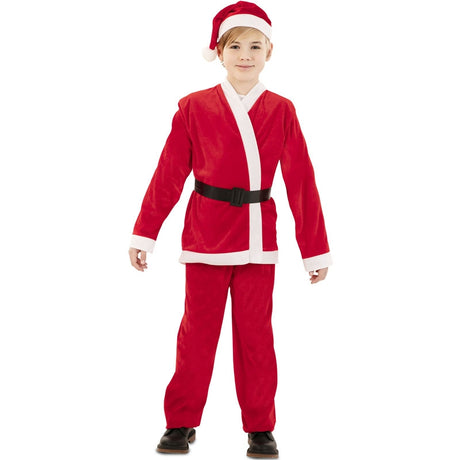 Disfraz de Papá Noel Rojo para niño