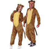 Disfraz de Pijama Leopardo para adulto