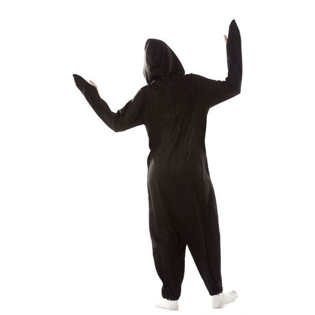 Disfraz de Pingüino Kigurumi Adulto espalda