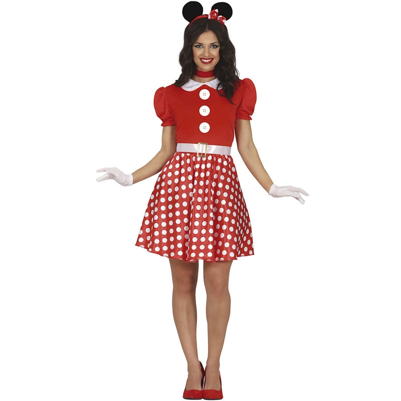 Disfraz de Ratoncita Minnie Elegante para mujer