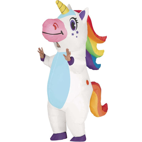 Disfraz de Unicornio hinchable para hombre