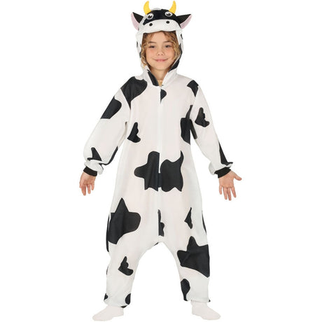 Disfraz de Vaca Kigurumi para niño