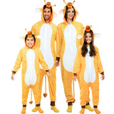 Disfraces Jirafas Africanas Kigurumi para grupos y familias