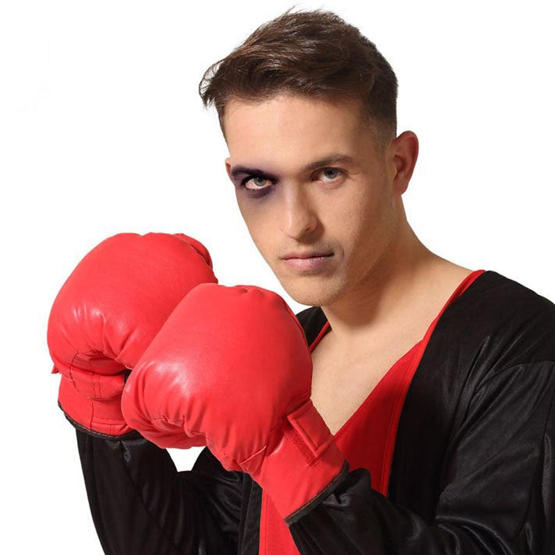 Guantes de boxeo rojos