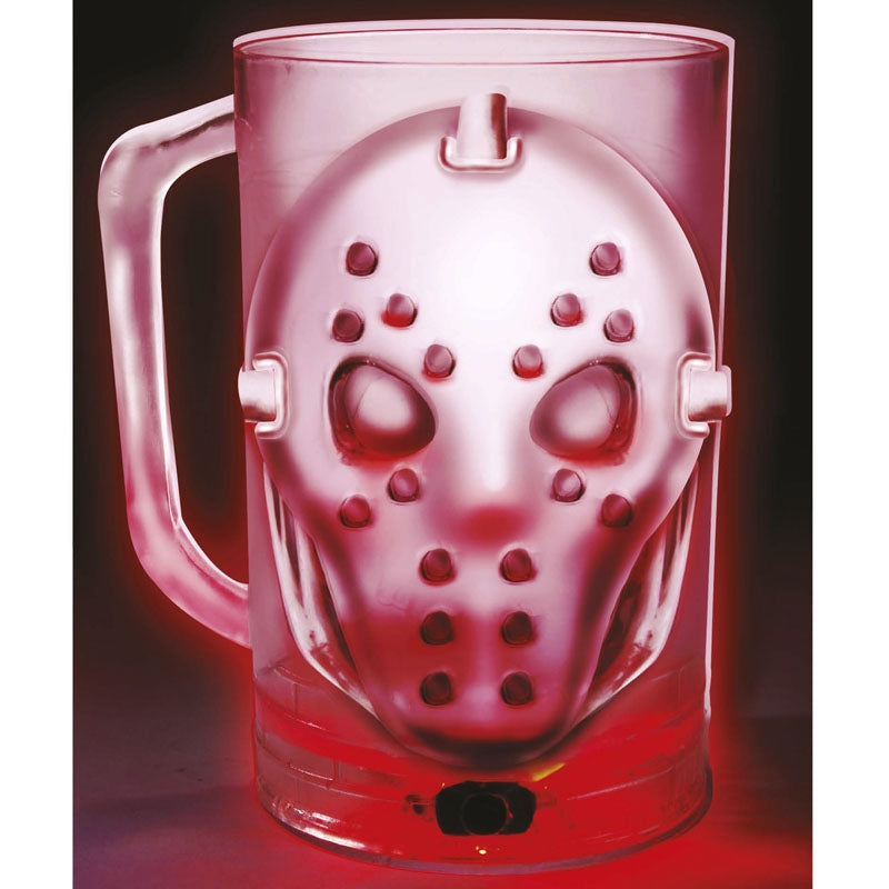 Jarra Jason Voorhees con luz 700 ml para decorar Packaging