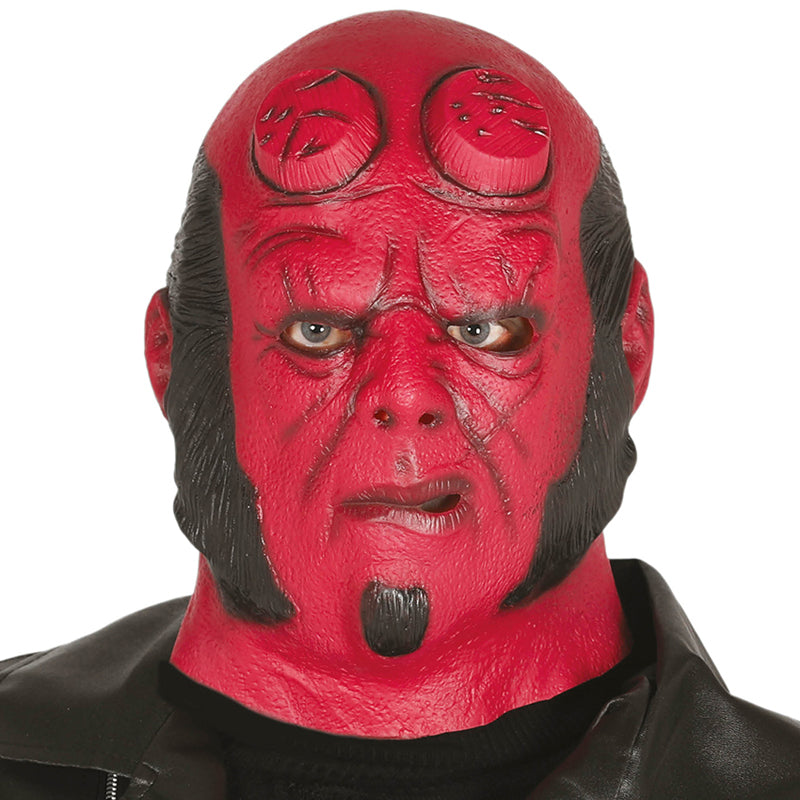 Máscara Hellboy de Látex