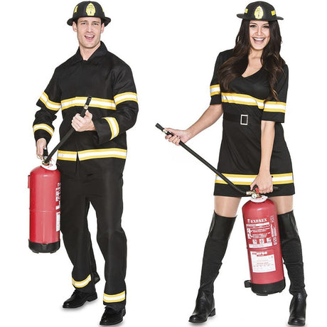 Pareja de Bomberos negros