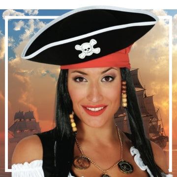 Sombreros de pirata